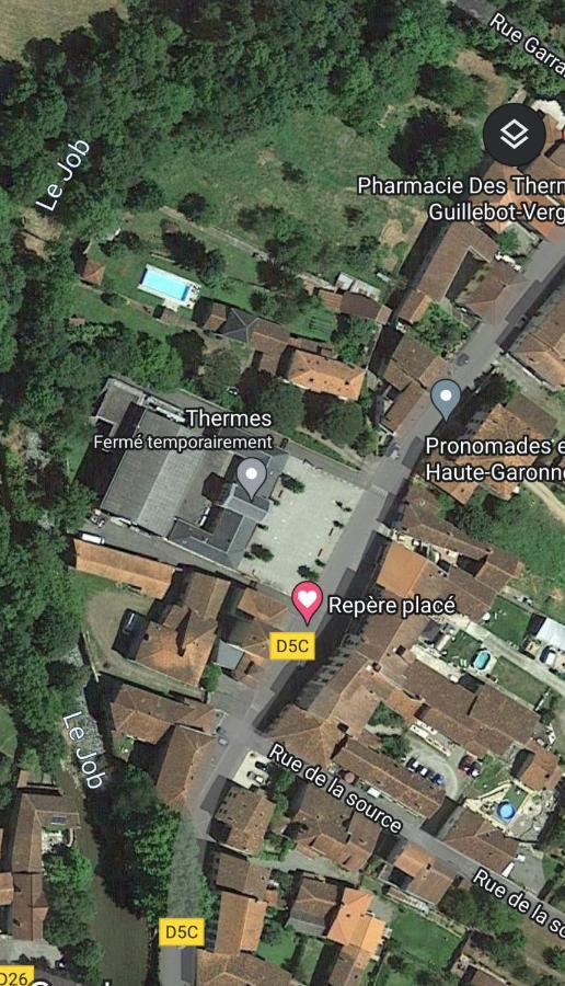 Chaleureux Studio Independant Encausse-les-Thermes Buitenkant foto